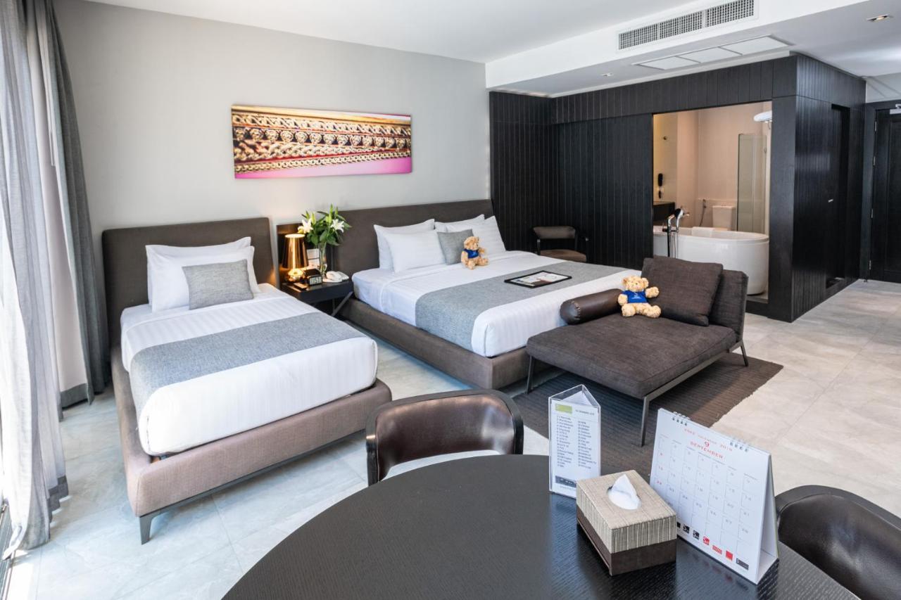 S Ratchada Leisure Hotel - SHA PLUS Bangkok Exterior foto Deluxe Family Suite